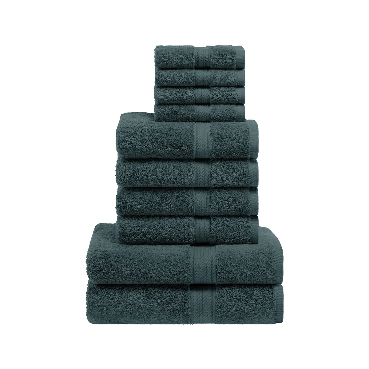SUPERIOR Egyptian Cotton Plush & Absorbent, Hand Towel Set of 4, Cream