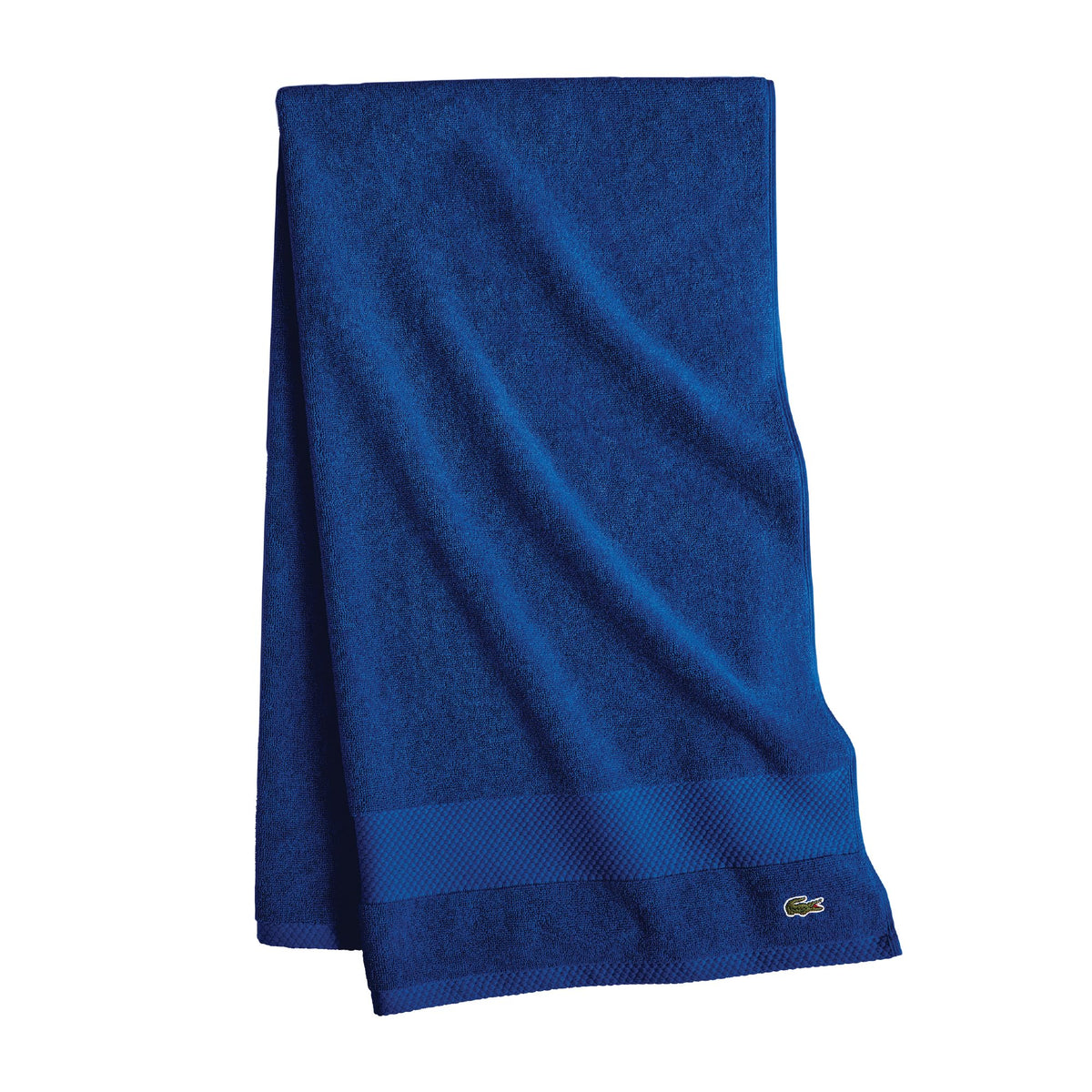 Lacoste Heritage 100% Supima Cotton Bath Towel 30" x 54", Celestial