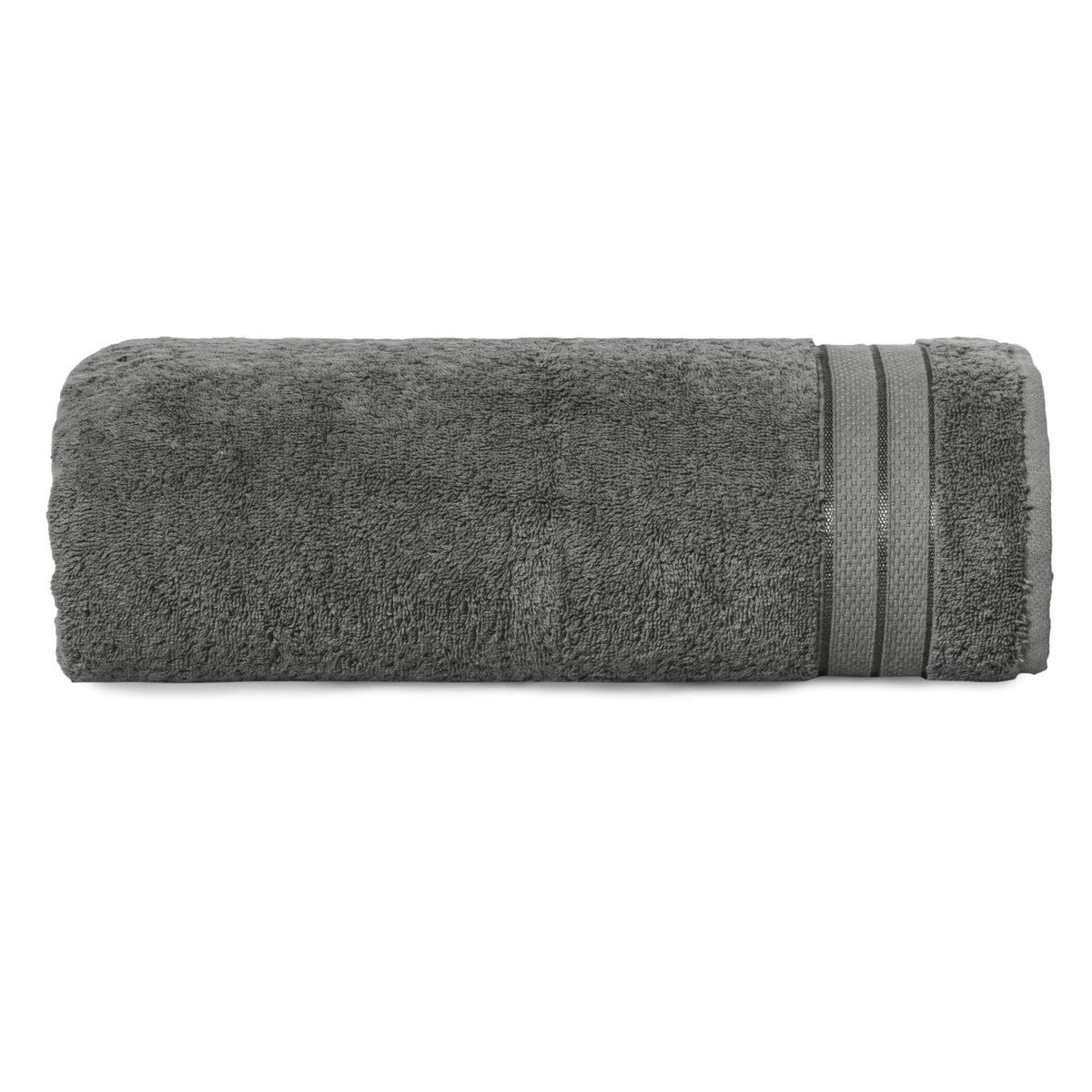 Elegant Comfort Luxury 6-Piece Towel Set, Premium Soft 100% Turkish Cotton, Three Line Popcorn Design 2 Bath Towels, 2 Hand Towels and 2 Washcloths Towel Set-Quick-Drying and Absorbent, Vibrant Orange