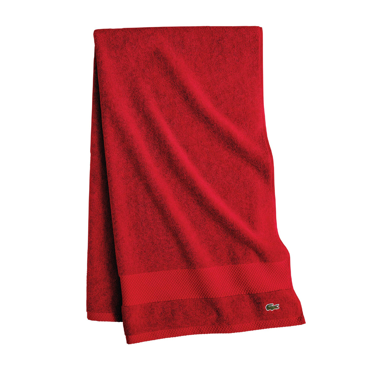 Lacoste Heritage 100% Supima Cotton Bath Towel 30" x 54", Celestial