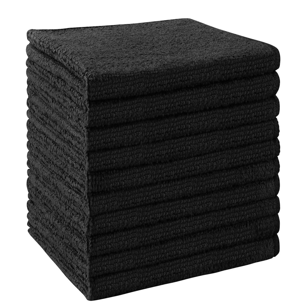 UNIMADE Washcloths Bulk 100 Pack Face Towels (12" x 12"), Highly Soft Wash Cloths and Hand Towels, Fast Drying Multi-Purpose Microfiber Cleansing Cloths for Bathroom, Hotel, Spa, and Salon-Multicolor