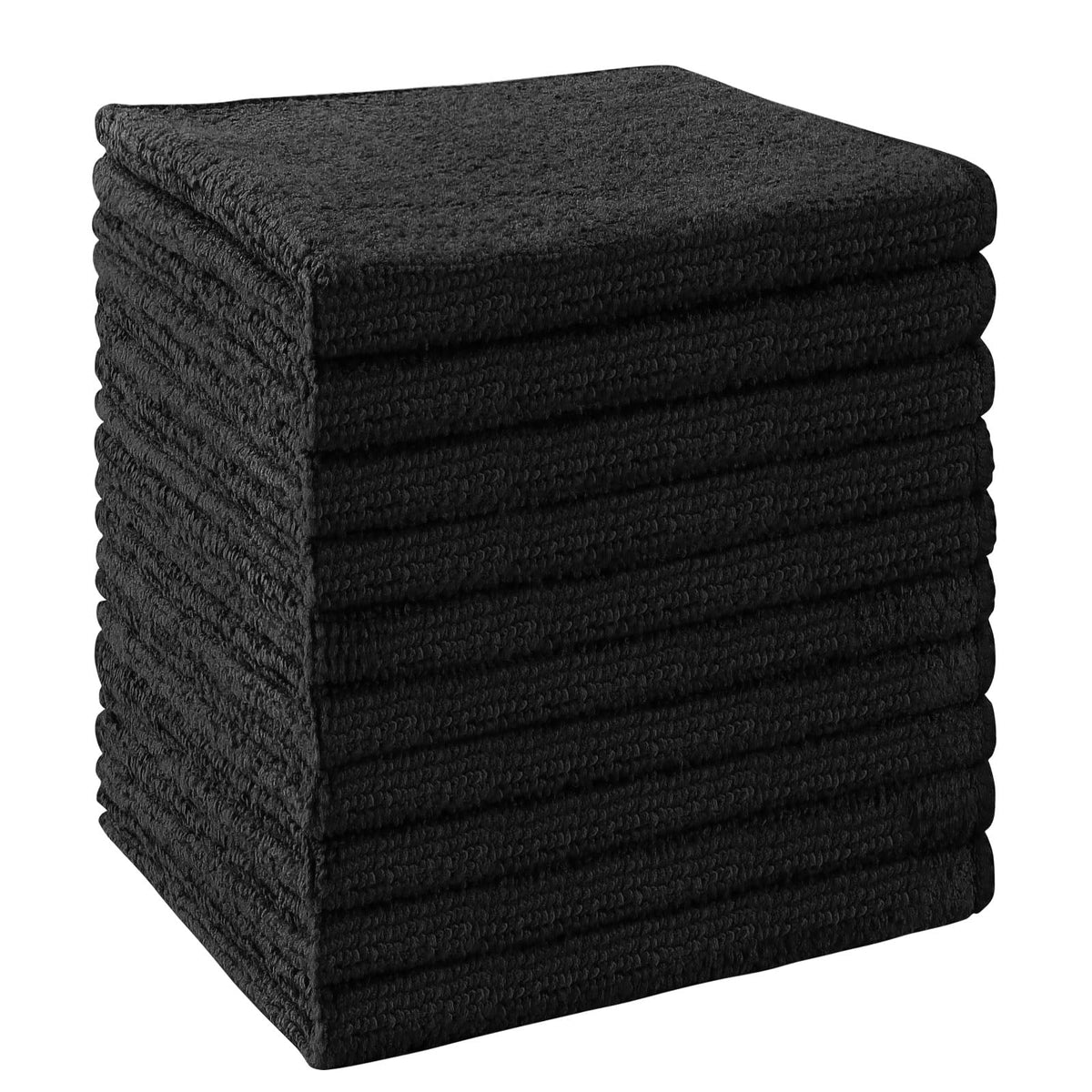 UNIMADE Washcloths Bulk 100 Pack Face Towels (12" x 12"), Highly Soft Wash Cloths and Hand Towels, Fast Drying Multi-Purpose Microfiber Cleansing Cloths for Bathroom, Hotel, Spa, and Salon-Multicolor