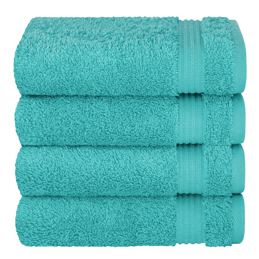 Cotton Paradise 100% Cotton Turkish Towel Set, Soft Absorbent Quick Dry, 6 Piece Towel Set, Navy Blue