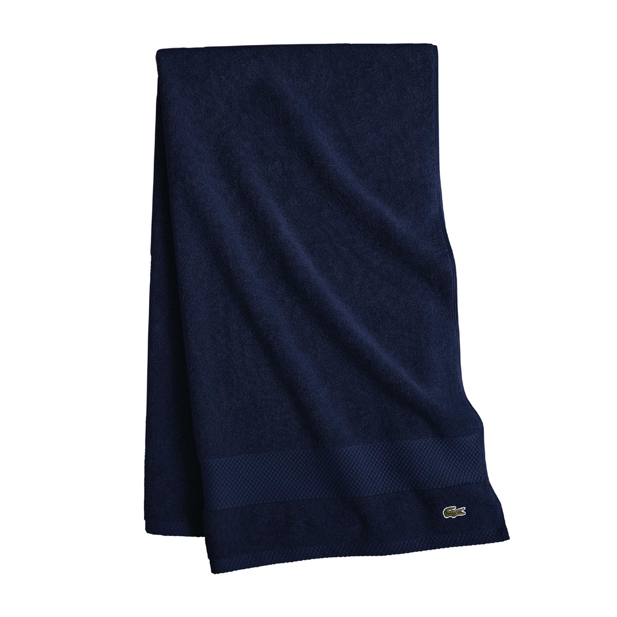 Lacoste Heritage 100% Supima Cotton Bath Towel 30" x 54", Celestial