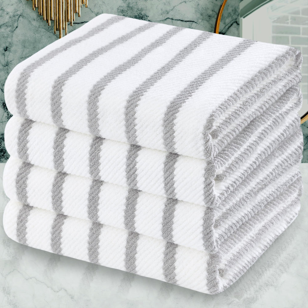 VOOVA & MOVAS Hand Towels for Barthroom, 18x28 in, Soft, Deep Turquoise