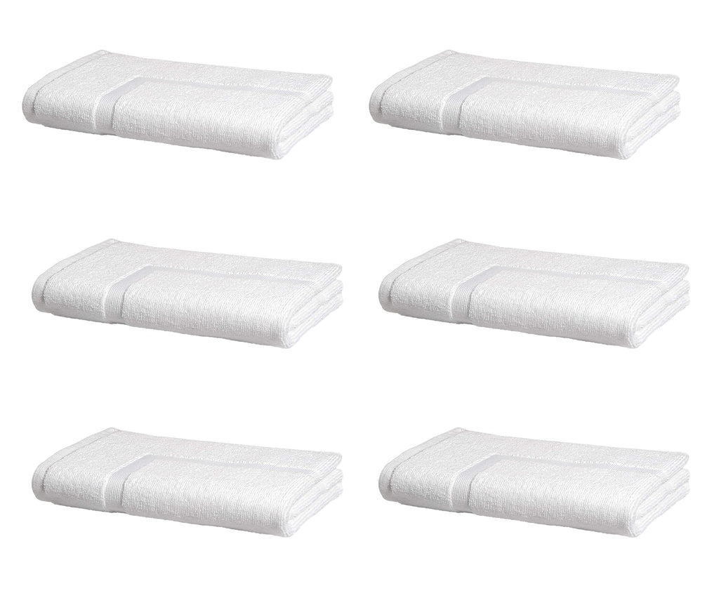 Amazon Basics Banded Bathroom Bath Rug Mat, Machine Washable, 100% Cotton, 31" x 20", Powder Gray