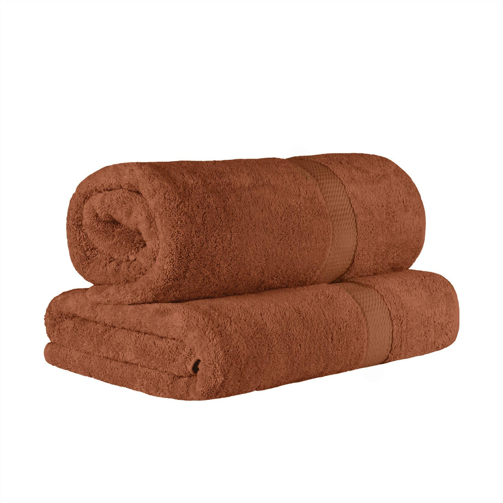 SUPERIOR Egyptian Cotton Plush & Absorbent, Hand Towel Set of 4, Cream