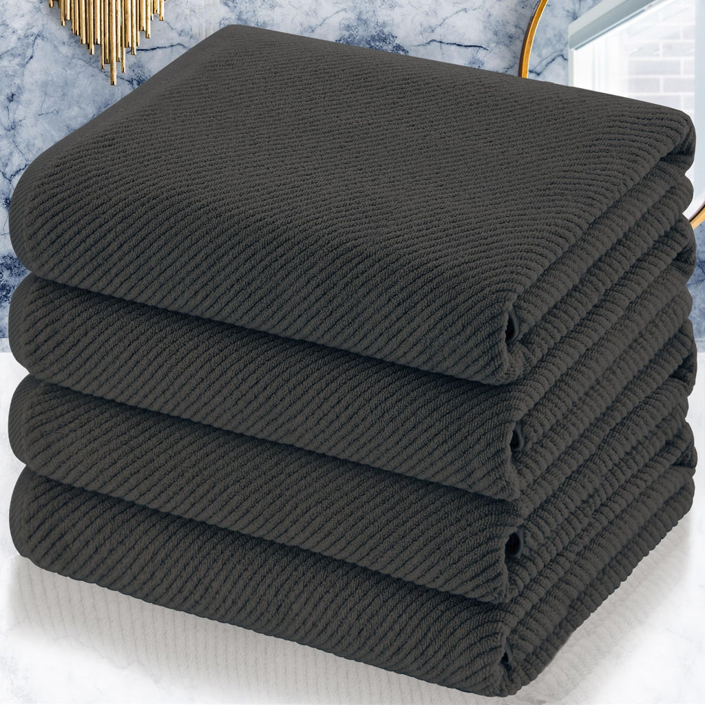 VOOVA & MOVAS Hand Towels for Barthroom, 18x28 in, Soft, Deep Turquoise