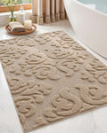 DEXI Bathroom Rugs Non Slip Washable, 36x24 Quick Dry Bath Mat, White
