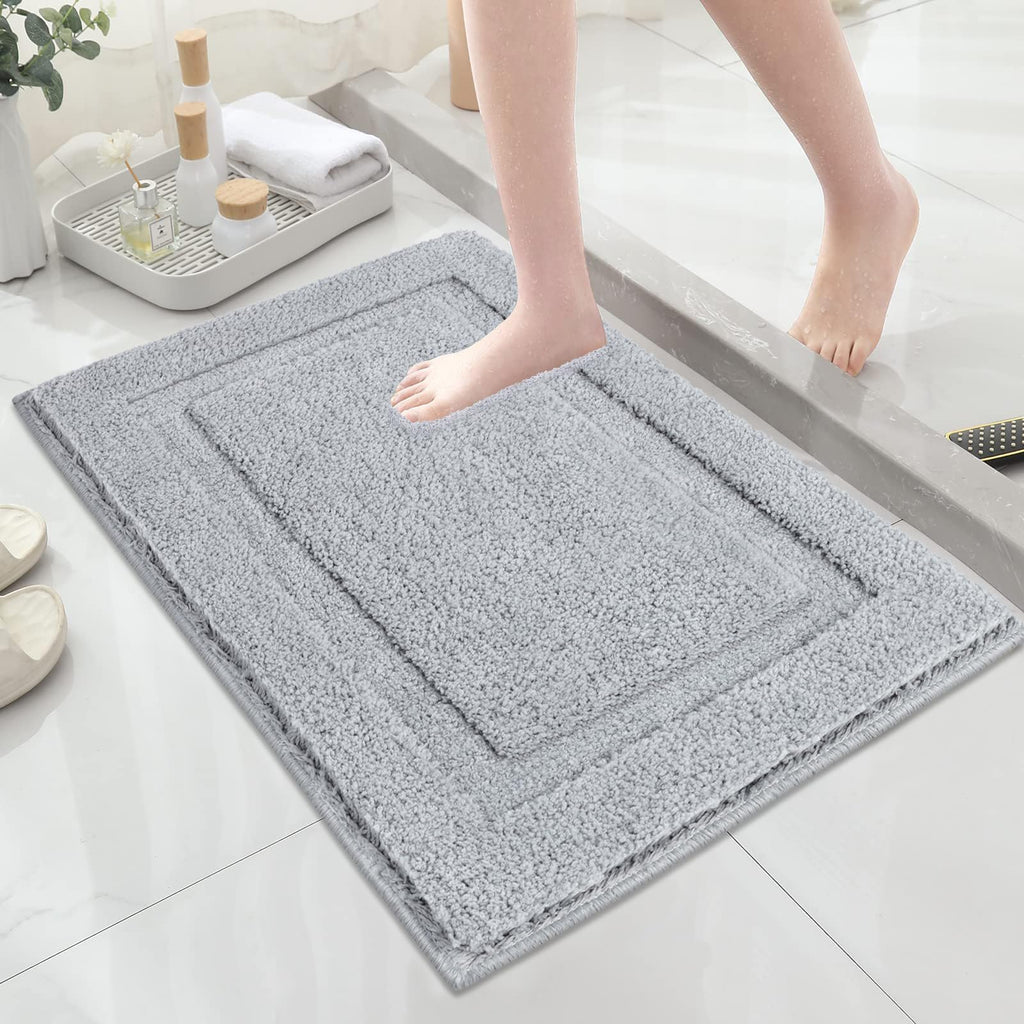 SHACOS Extra Soft Large Long Bathroom Runner Rug 60x24, White