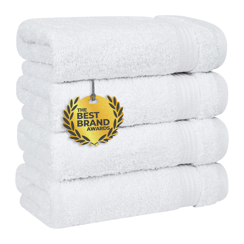 Cotton Paradise 100% Cotton Turkish Towel Set, Soft Absorbent Quick Dry, 6 Piece Towel Set, Navy Blue