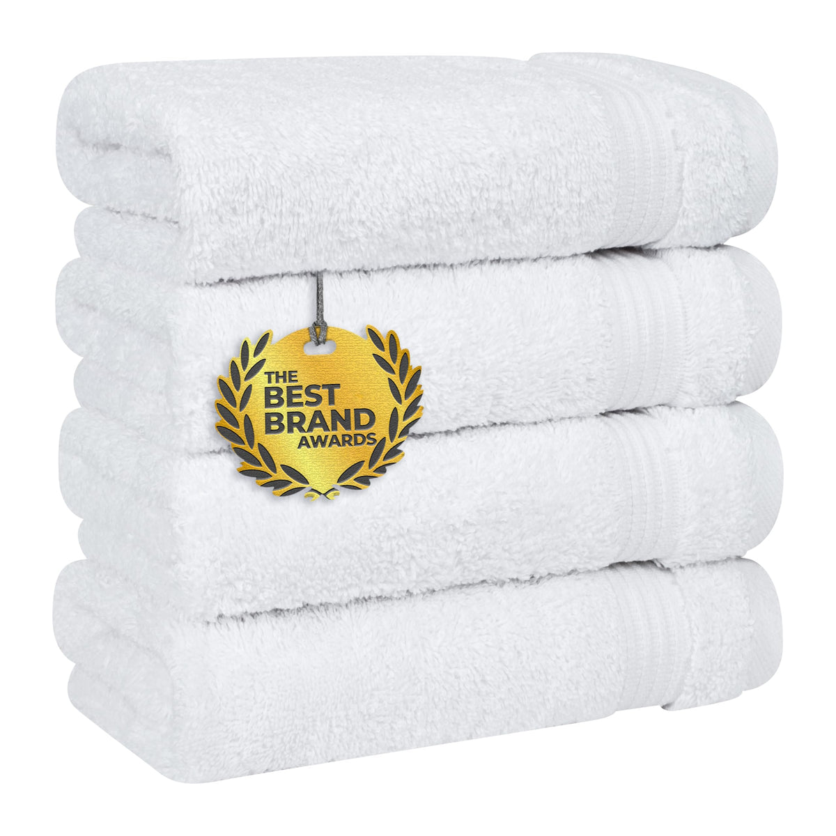Cotton Paradise 100% Cotton Turkish Towel Set, Soft Absorbent Quick Dry, 6 Piece Towel Set, Navy Blue