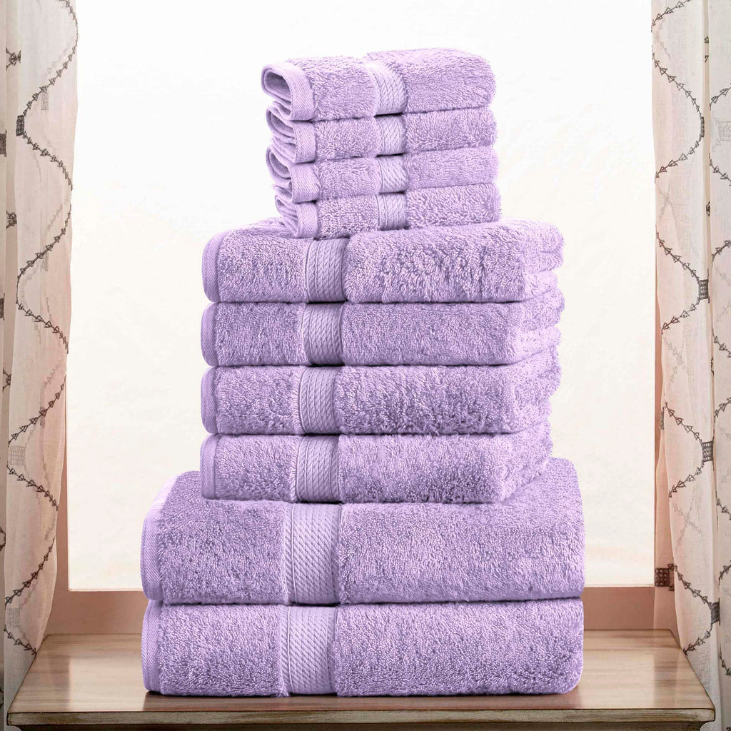 SUPERIOR Egyptian Cotton Plush & Absorbent, Hand Towel Set of 4, Cream