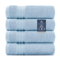 COZYART Luxury Bath Towel Set 6 Pcs, Burnt Orange 100% Turkish Cotton