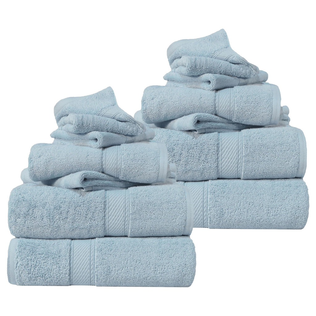 SUPERIOR Egyptian Cotton Plush & Absorbent, Hand Towel Set of 4, Cream