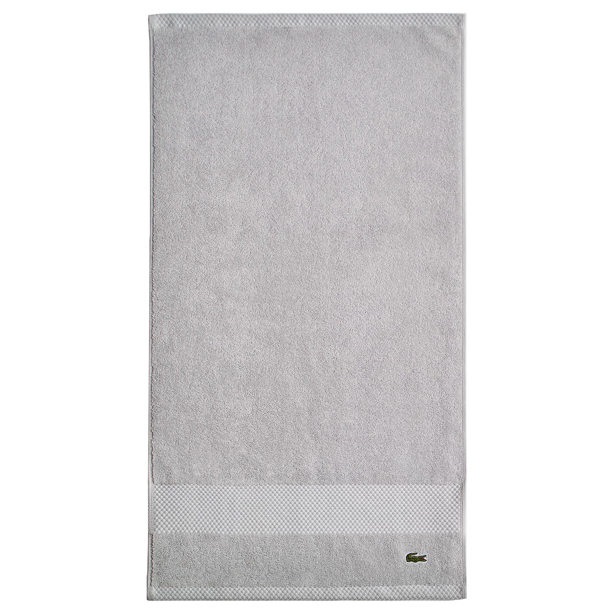 Lacoste Heritage 100% Supima Cotton Bath Towel 30" x 54", Celestial