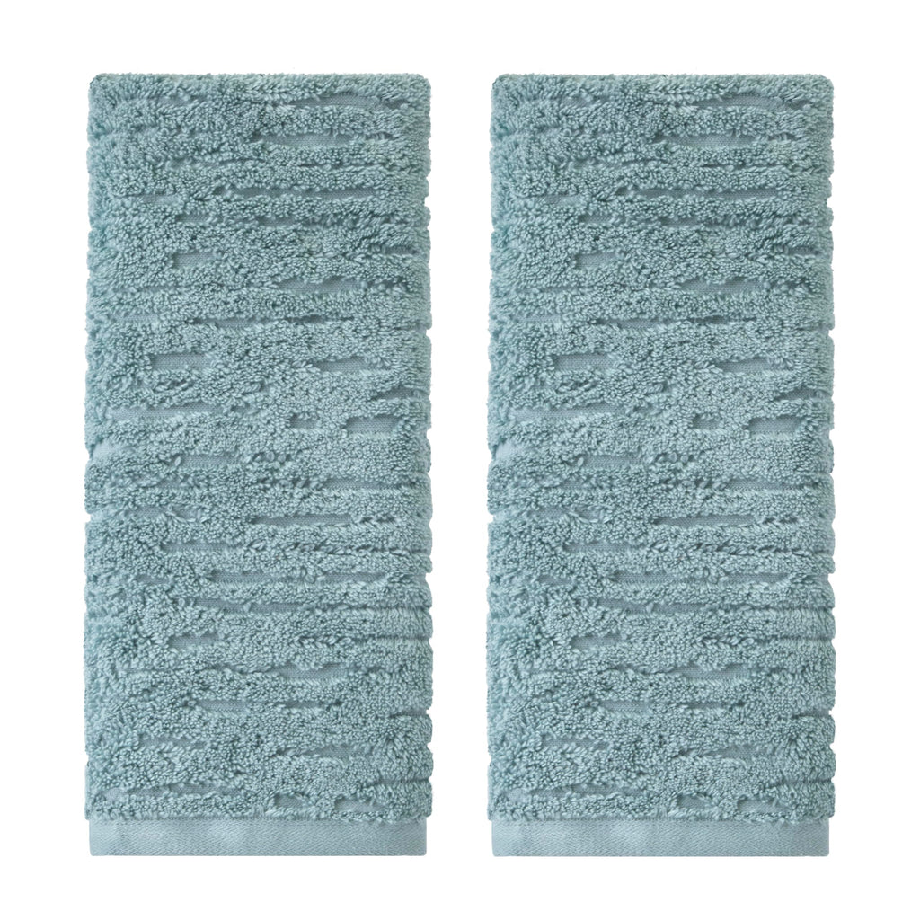 SKL Home CloudSoft Bath Towel Set, 6-Piece, 100% Cotton Luxury, Oatmeal