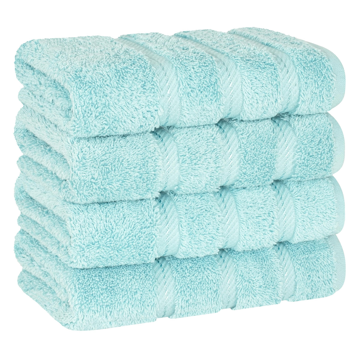 American Soft Linen 100% Cotton Luxury Turkish Towels, 6 Piece Towel Set