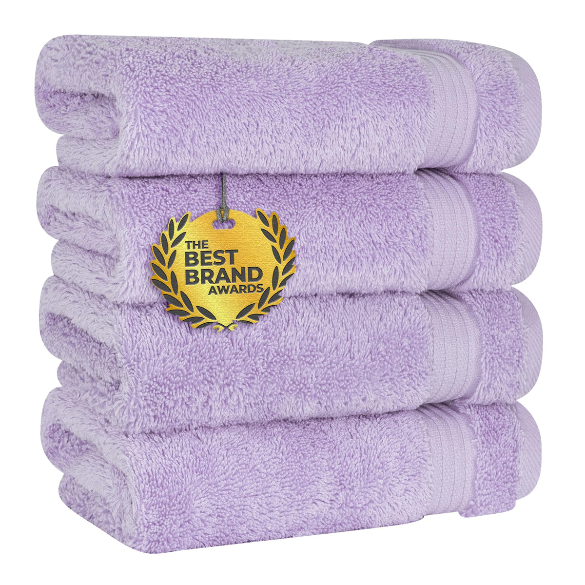 Cotton Paradise 100% Cotton Turkish Towel Set, Soft Absorbent Quick Dry, 6 Piece Towel Set, Navy Blue