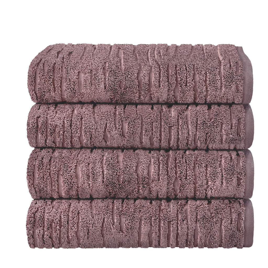 SKL Home CloudSoft Bath Towel Set, 6-Piece, 100% Cotton Luxury, Oatmeal