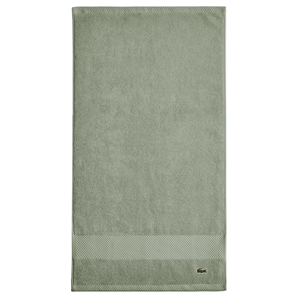 Lacoste Heritage 100% Supima Cotton Bath Towel 30" x 54", Celestial