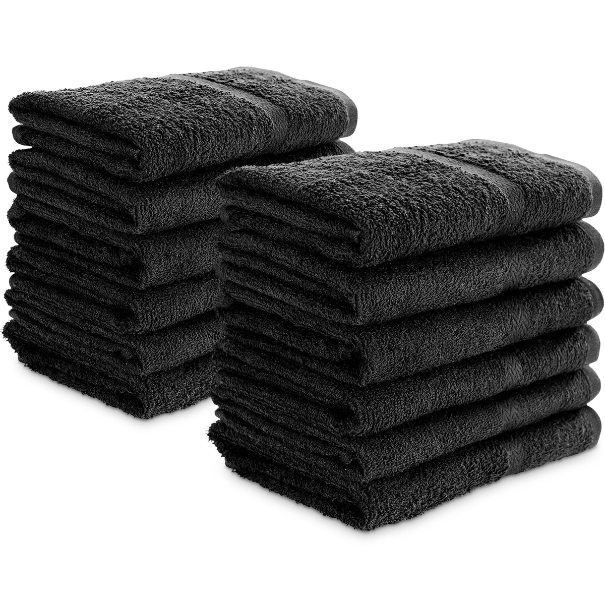 Simpli-Magic Cotton Hand Towels, 12 Pack, 16” x 27”, Blue