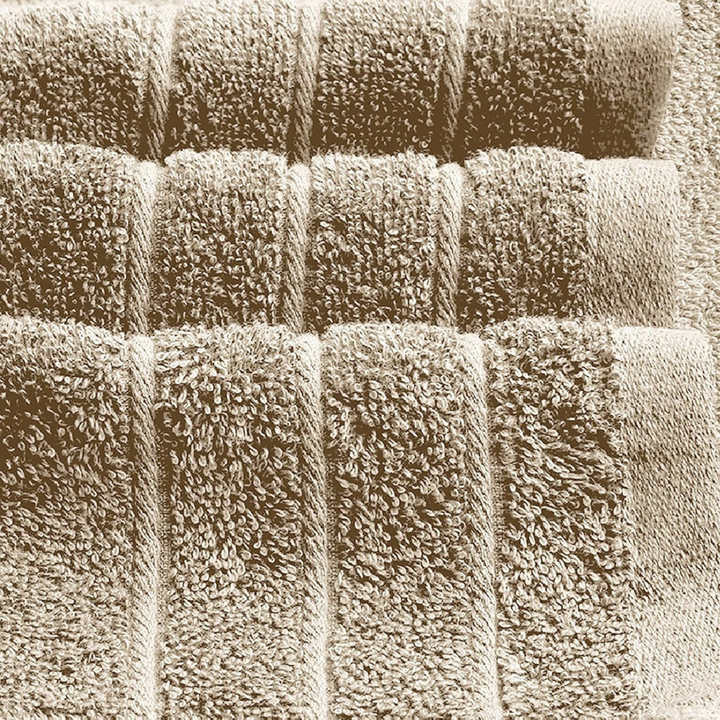 Tens Towels 4 Piece Extra Large Bath Towels 30 x 60 Inches, Beige