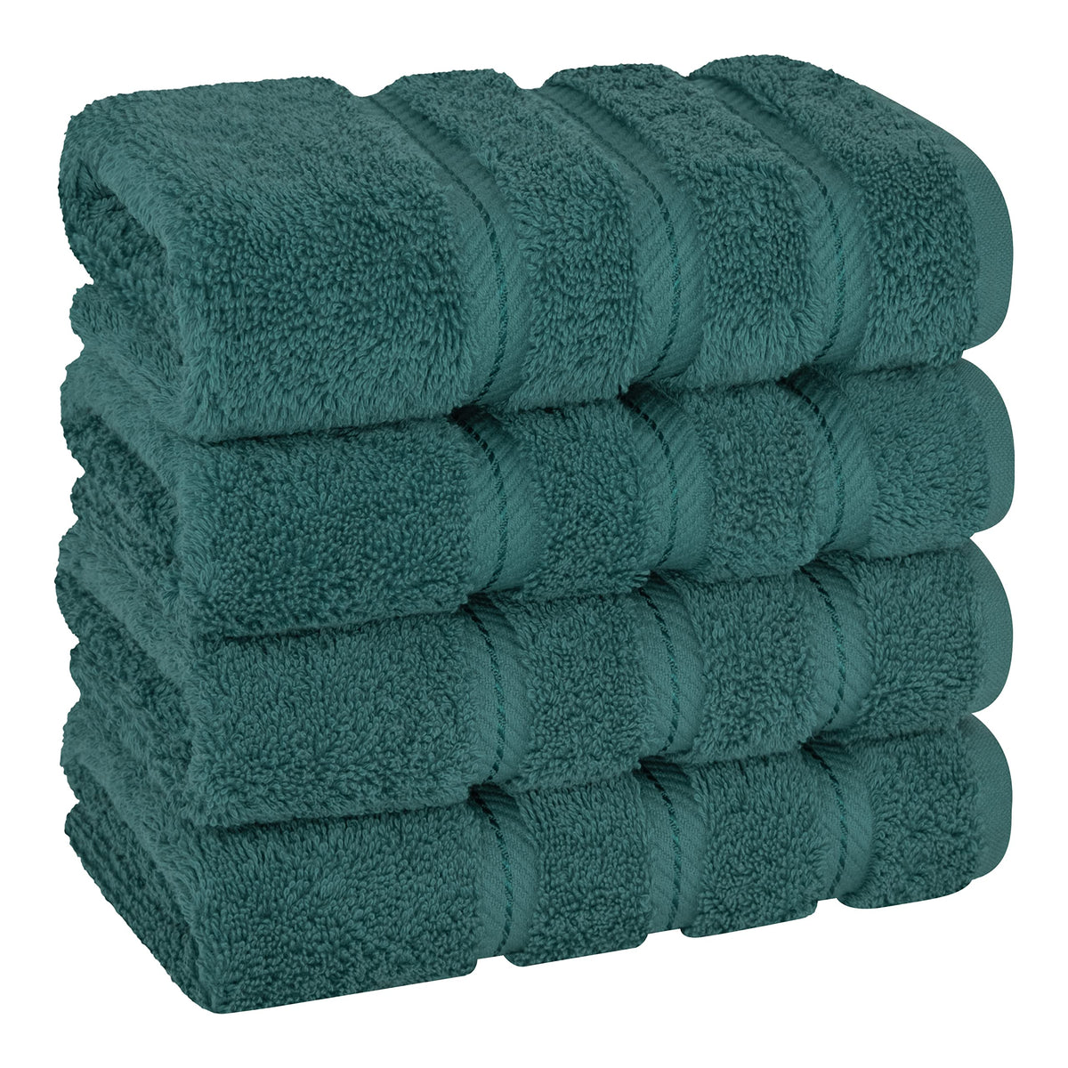 American Soft Linen 100% Cotton Luxury Turkish Towels, 6 Piece Towel Set