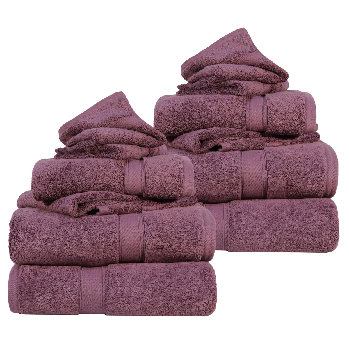 SUPERIOR Egyptian Cotton Plush & Absorbent, Hand Towel Set of 4, Cream