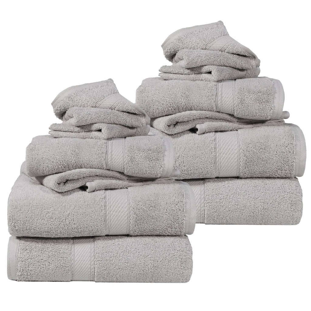 SUPERIOR Egyptian Cotton Plush & Absorbent, Hand Towel Set of 4, Cream