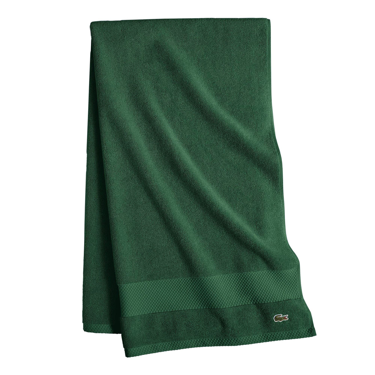 Lacoste Heritage 100% Supima Cotton Bath Towel 30" x 54", Celestial