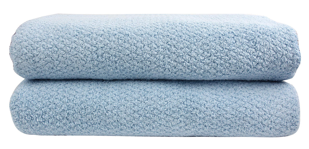 Everplush Diamond Jacquard 6 Pieces Bath Towel Set, Luxury Super Soft Oversized everplush Towels, Highly Absorbent Diamond Jacquard Quick Dry Bath Towel for Bathroom Grey Towel Set