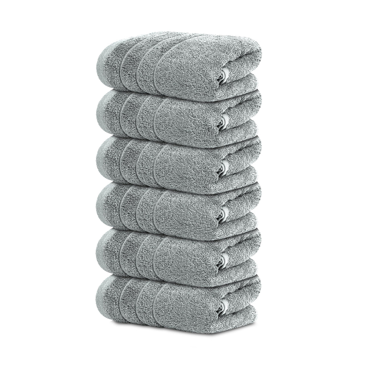 Tens Towels 6 Piece Hand Towels Set 16 x 28 Inches, Beige