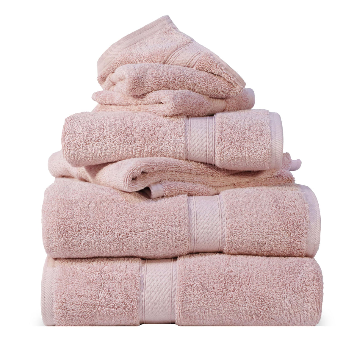 SUPERIOR Egyptian Cotton Plush & Absorbent, Hand Towel Set of 4, Cream