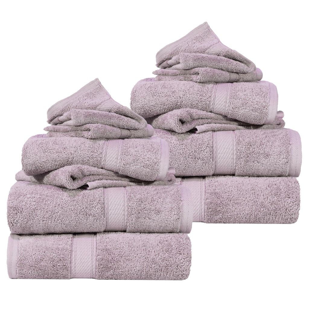 SUPERIOR Egyptian Cotton Plush & Absorbent, Hand Towel Set of 4, Cream