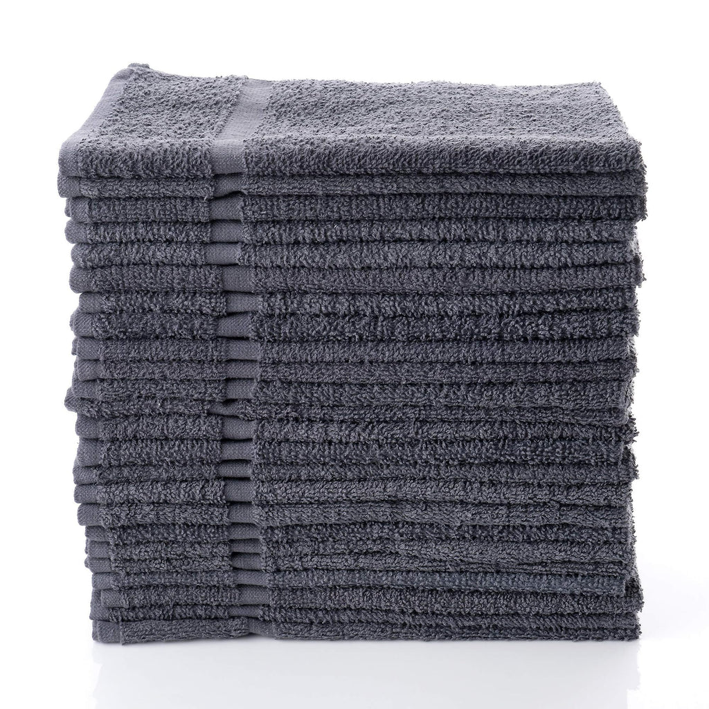 Simpli-Magic Cotton Hand Towels, 12 Pack, 16” x 27”, Blue