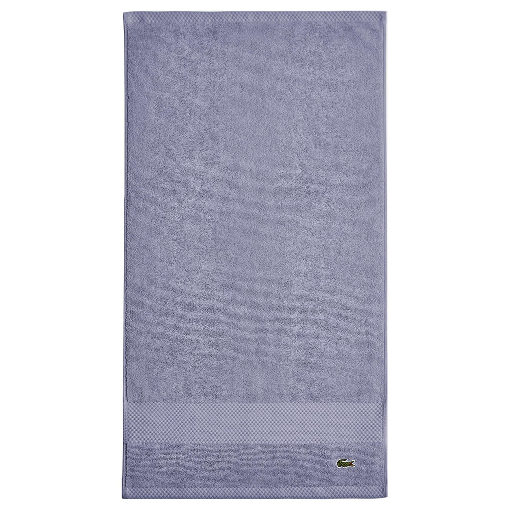 Lacoste Heritage 100% Supima Cotton Bath Towel 30" x 54", Celestial