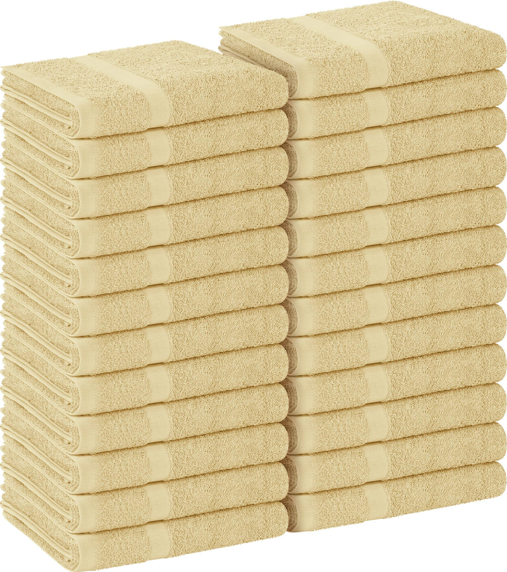 Utopia Towels Salon Towels, Pack of 12, 16x27 in, 100% Cotton, Grey