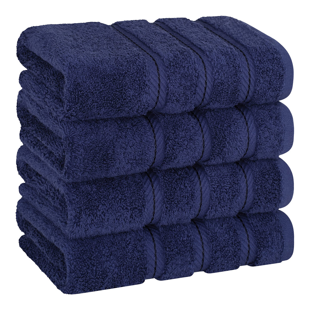 American Soft Linen 100% Cotton Luxury Turkish Towels, 4 PC Bath Towel Set