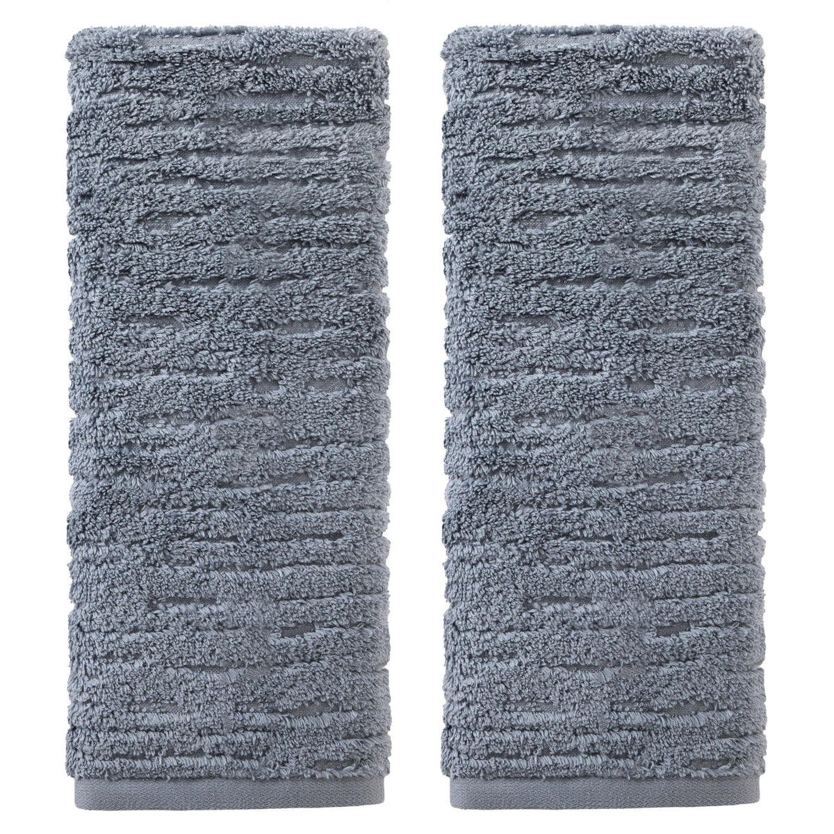 SKL Home CloudSoft Bath Towel Set, 6-Piece, 100% Cotton Luxury, Oatmeal
