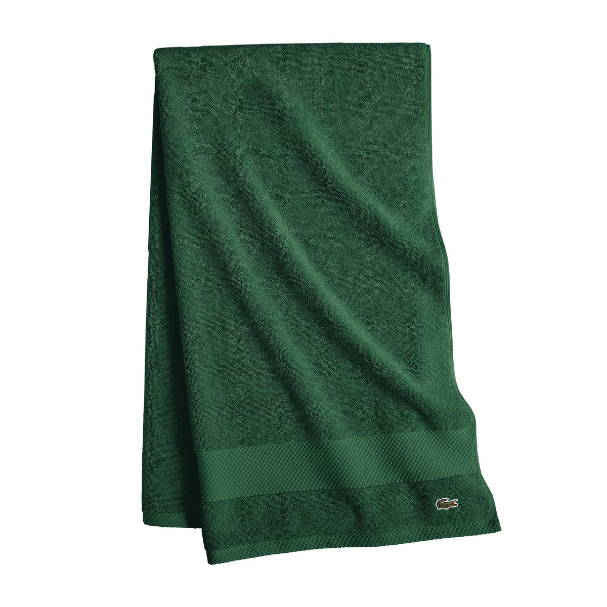 Lacoste Heritage 100% Supima Cotton Bath Towel 30" x 54", Celestial
