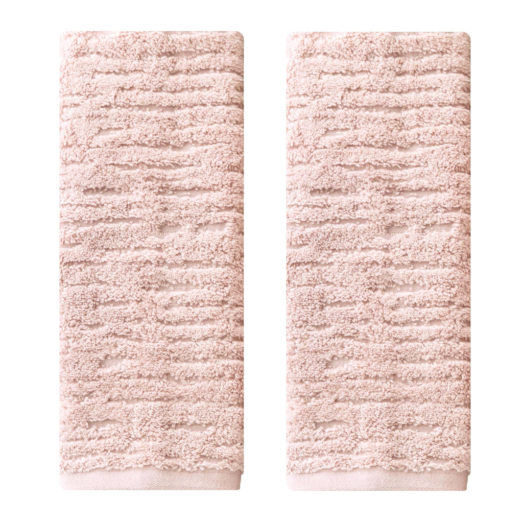 SKL Home CloudSoft Bath Towel Set, 6-Piece, 100% Cotton Luxury, Oatmeal