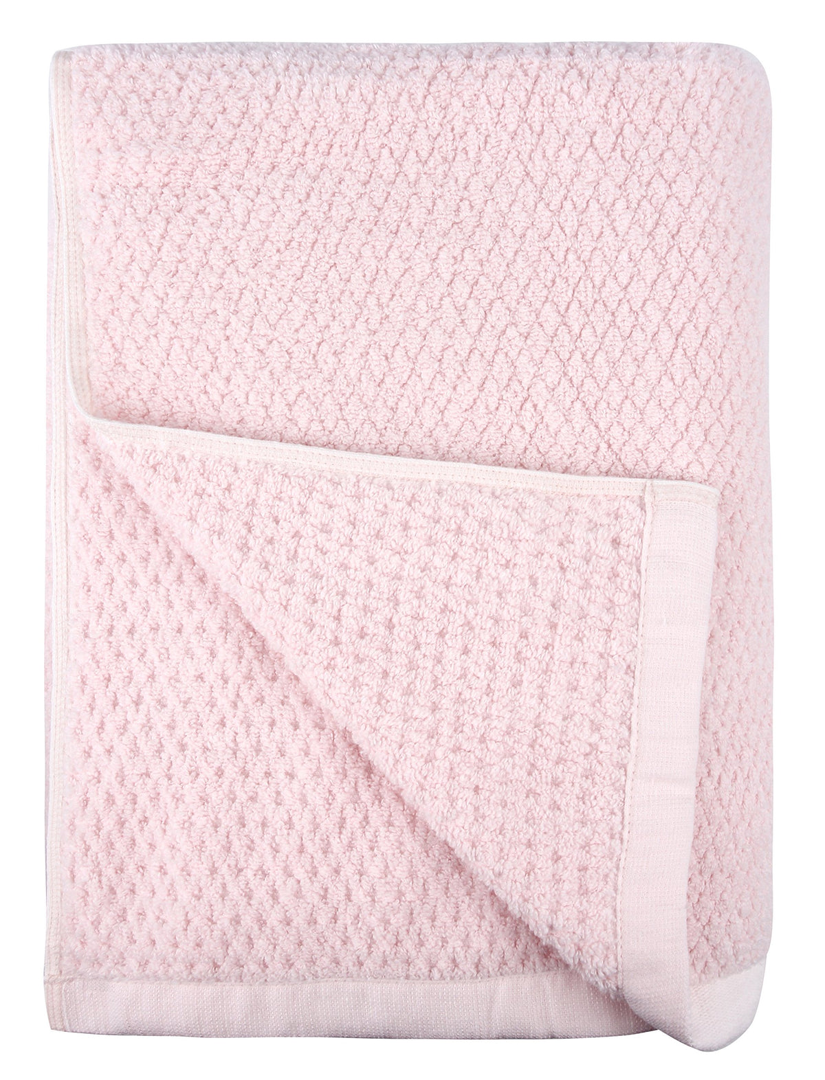 Everplush Diamond Jacquard 6 Pieces Bath Towel Set, Luxury Super Soft Oversized everplush Towels, Highly Absorbent Diamond Jacquard Quick Dry Bath Towel for Bathroom Grey Towel Set