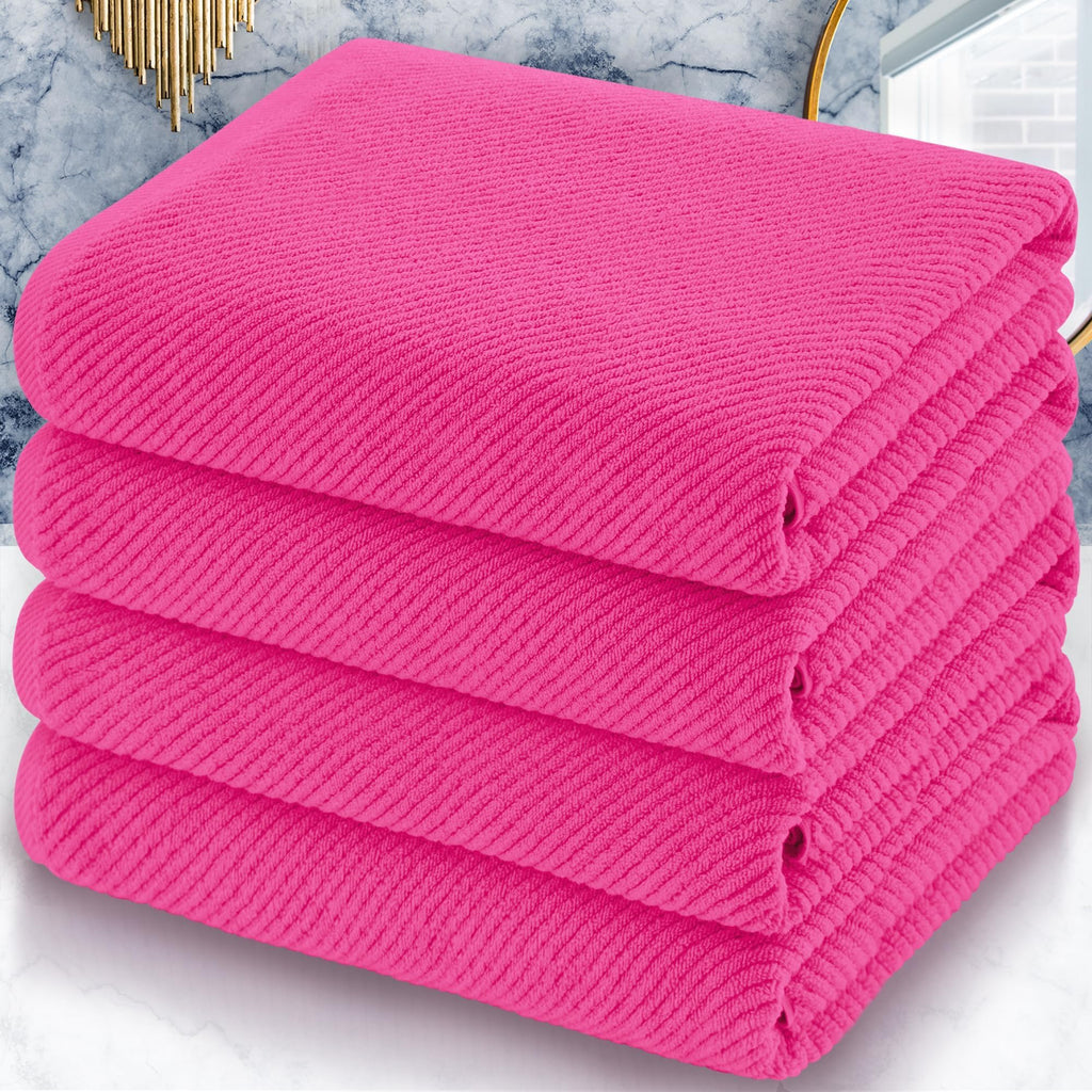 VOOVA & MOVAS Hand Towels for Barthroom, 18x28 in, Soft, Deep Turquoise