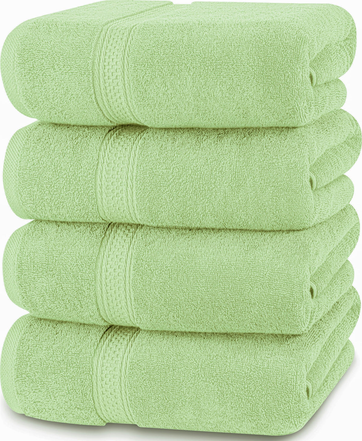 Utopia Towels 4 Pack Premium Bath Towels, 27x54 in, 600 GSM Cotton Grey