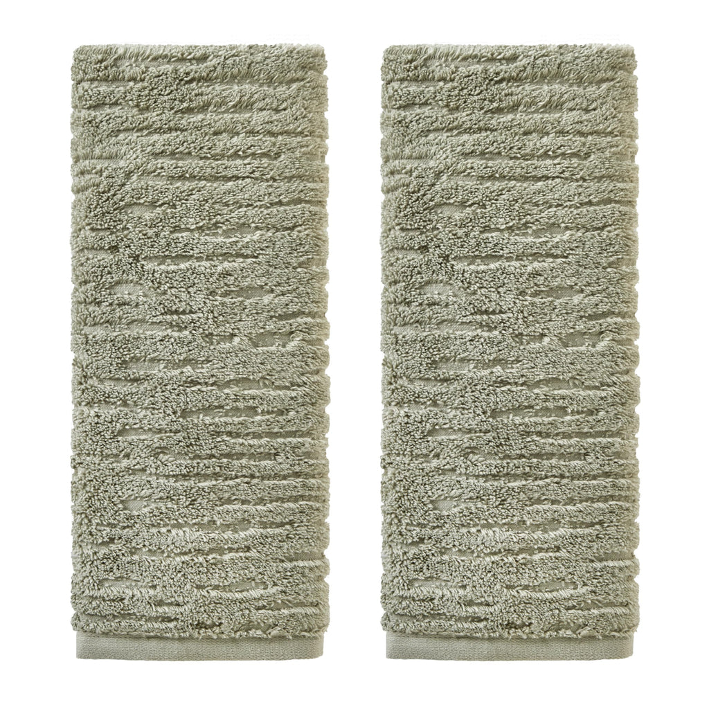 SKL Home CloudSoft Bath Towel Set, 6-Piece, 100% Cotton Luxury, Oatmeal