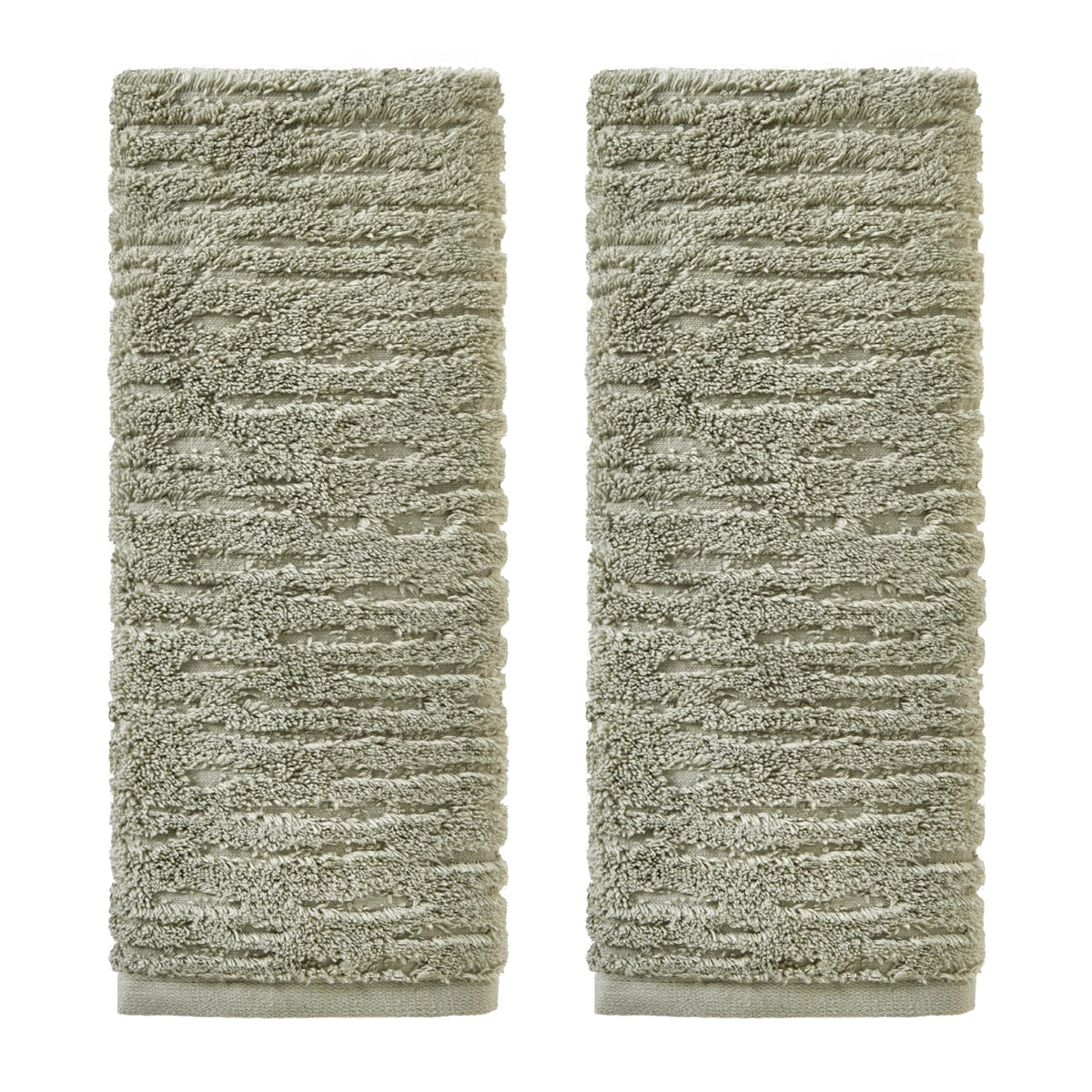 SKL Home CloudSoft Bath Towel Set, 6-Piece, 100% Cotton Luxury, Oatmeal