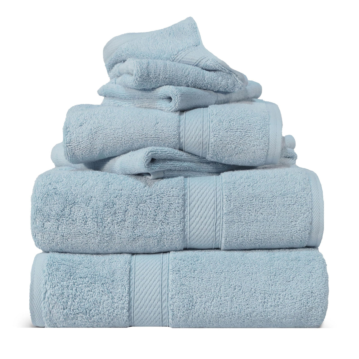 SUPERIOR Egyptian Cotton Plush & Absorbent, Hand Towel Set of 4, Cream