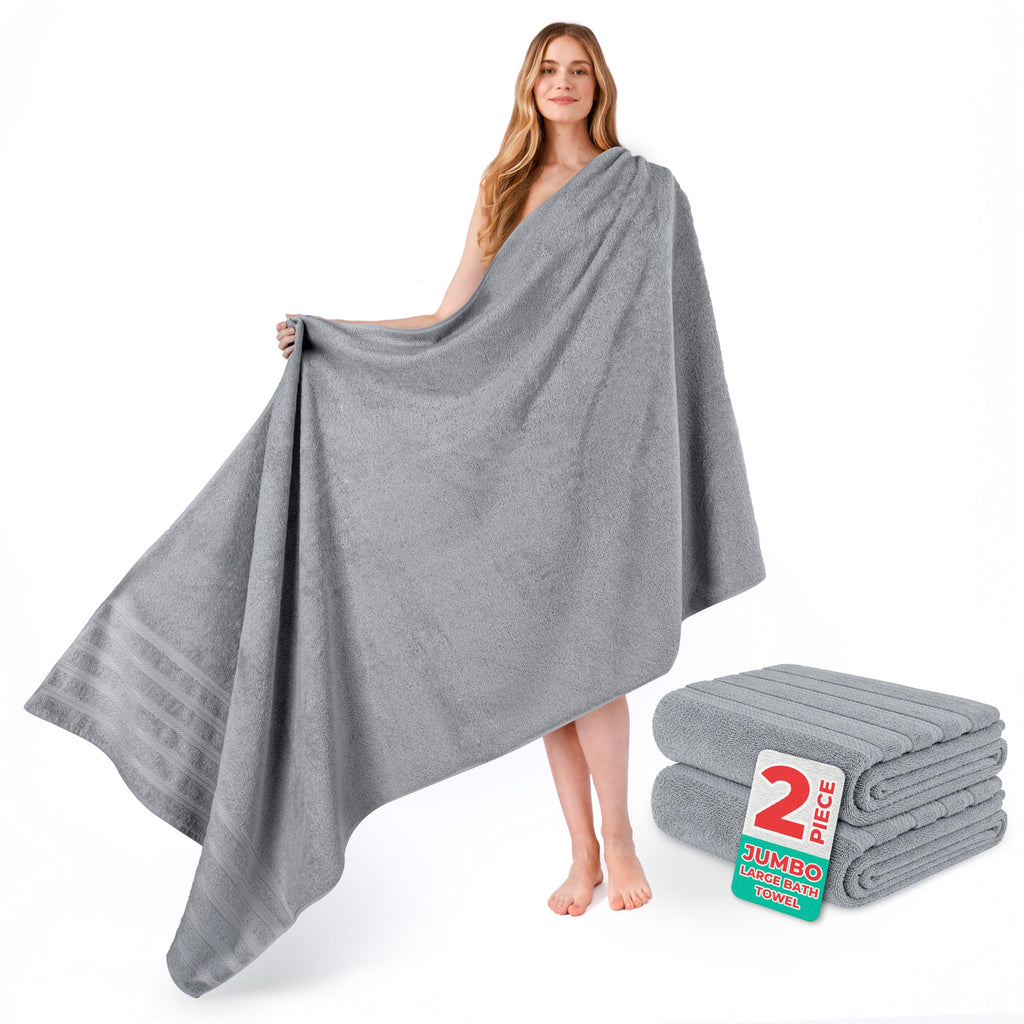 American Soft Linen 100% Cotton Luxury Turkish Towels, 4 PC Bath Towel Set