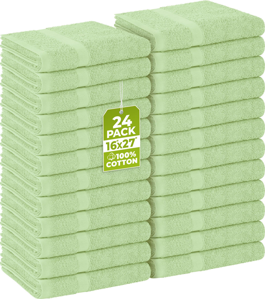 Utopia Towels Salon Towels, Pack of 12, 16x27 in, 100% Cotton, Grey